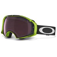 Oakley Prizm Airbrake Goggle - Olympic Green Frame / Prizm Black Iridium Lens + Prizm Rose Lens (59-737)