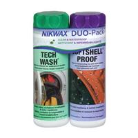 Nikwax Tech Wash/Softshell Duo Pack - One Size