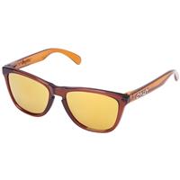 Oakley Frogskins Sunglasses - Moto Nitrous Brown Frame / 24K Iridium Lens (OO9013-38)