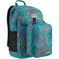 Burton Lunch-n-Pack Backpack - Youth - Green Blue Slate Morse Geo Print