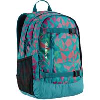 Burton Day Hiker 20L Backpack - Youth - Green Blue Slate Morse Geo Print