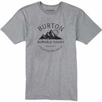 Burton Overlook SS Tee - Men's - Gray Heather