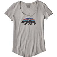 Patagonia Fitz Roy Bear Scoop T-Shirt - Women's - Drifter Grey