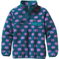 Patagonia Lightweight Synchilla Snap-T Pullover - Girl's - Pop Dot