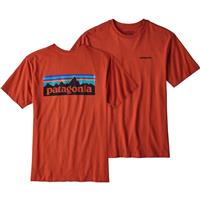 Patagonia P-6 Logo Cotton T-Shirt - Men's - Roots Red