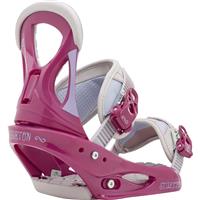Burton Stiletto Snowboard Bindings - Women's - Pink / Gray