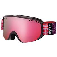 Bolle Scarlett Goggle - Women's - Pink Plaid Frame with Vermillon Gun Lens