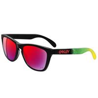 Oakley Frogskins Sunglasses - Jupiter Camo Limited Edition - Polished Black / Red Iridium Lens
