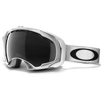 Oakley Splice Goggle - Polished White Frame / Dark Grey Lens (57-283)