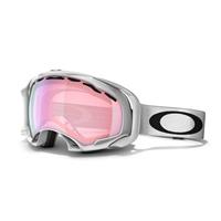 Oakley Splice Goggle - Polished White Frame / Pink Iridium Lens (01-866)