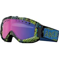 Anon Figment Goggle - Printed Logo Fill Frame / Blue Solex Lens