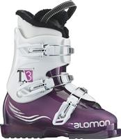 Salomon T3 Girlie RT Boots - Girl's - Purple Translucent / White