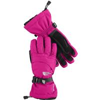 The North Face Montana Gloves - Girl's - Razzle Pink / TNF Black