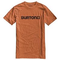 Burton Logo Horizontal Recycled Short Sleeve Tee - Men's - Apricot Heather