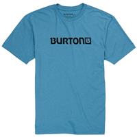 Burton Logo Horizontal Recycled Short Sleeve Tee - Men's - Dusty Blue Heather