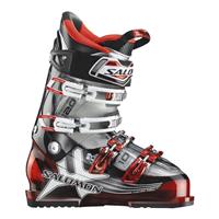 Salomon Impact 10 CS Ski Boot - Men's - Red Translucent / Crystal Translucent