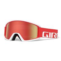 Giro Semi Goggle - Apex Red - White Frame w/ Amber Scarlet + Yellow Lenses (7094596)