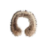 Nils Silver Fox and Natural Finn Fur - Women's - Finn Raccoon Fur