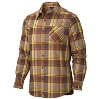 Marmot Doheny Flannel LS Shirt - Men's - Rich Brown