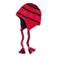 The North Face Boulder Peruvian Beanie - Riot Red / TNF Red