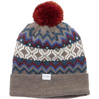 Coal The Winters Nordic Sweater Pom Beanie - Light Brown