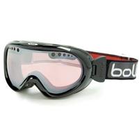 Bolle Nebula Goggle - Women's - Shiny Black Frame with Modulator Vermillion Lens