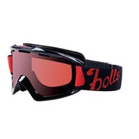 Bolle Nova Goggle - Shiny Black Frame with Vermillion Gun Lens