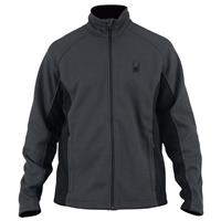 Spyder Constant Full Zip Midweight Core Sweater - Men's - Slate / Black / Slate