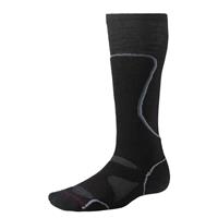 Smartwool PhD Ski Medium Sock - Black / Gray