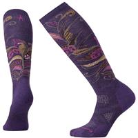 Smartwool PhD Ski Medium Pattern Sock - Women's - Mountain Purple