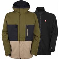 686 Form Smarty Jacket - Men's - Olive Colorblock