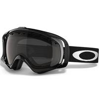 Oakley Crowbar Goggle (Asian Fit) - Snow Jet Black Frame / Dark Grey Polarized Lens (02-857J)