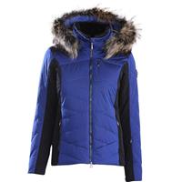 Descente Sova Jacket (with fur) - Women's - Royal Blue