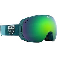 Spy Bravo Goggle - Color Block Teal Frm w/ Bronze - Green and Persimmon - Silver Spectra Mirror HD Lenses