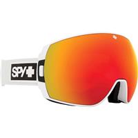 Spy Legacy Goggle - Matte White Frm w/ Bronze - Red and Yellow - Green Spectra Mirror HD Lenses