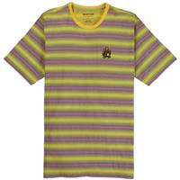 Burton Skratchpad Short Sleeve T Shirt - Men's - Yellow Pepper / Stripe