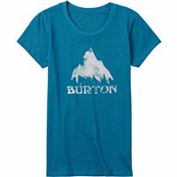 Burton Stamped Mountain Short Sleeve T Shirt - Women's - Hydro Heather