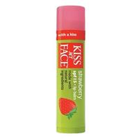 Kiss My Face Natural Lip Balm - SPF 15 - Strawberry