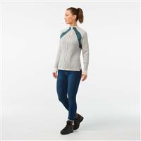 Smartwool Dacono Ski Full Zip Sweater - Women's - Moonbeam Heather