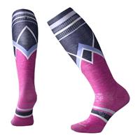 Smartwool PhD Ski Ultra Light Pattern Sock - Women's - Meadow Mauve