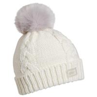 Turtle Faux Fur Lizzy Beanie - Youth - Ivory