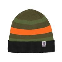 The North Face Pete N Repeat Beanie - Youth - TNF Black /  Forest Night Green
