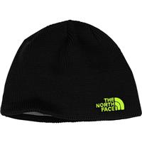 The North Face Bones Beanie - Youth - TNF Black / Safety Green
