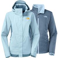 The North Face Mossbud Swirl Triclimate Jacket - Women's - Cool Blue / Tofino Blue