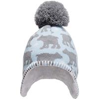 The North Face Baby Faroe Beanie - Youth - Blue / Grey Print