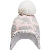 The North Face Baby Faroe Beanie - Youth - Pink / Grey Print