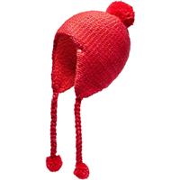 The North Face Fuzzy Earflap Beanie - Women's - Juicy Red / Teaberry Pink