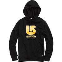 Burton Logo Vertical Pullover - Men's - True Black
