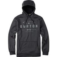 Burton Crown Bonded Pullover Hoodie - True Black Heather