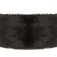 Turtle Fur Vermont Collection Fancy Fur Headband - Women's - Black